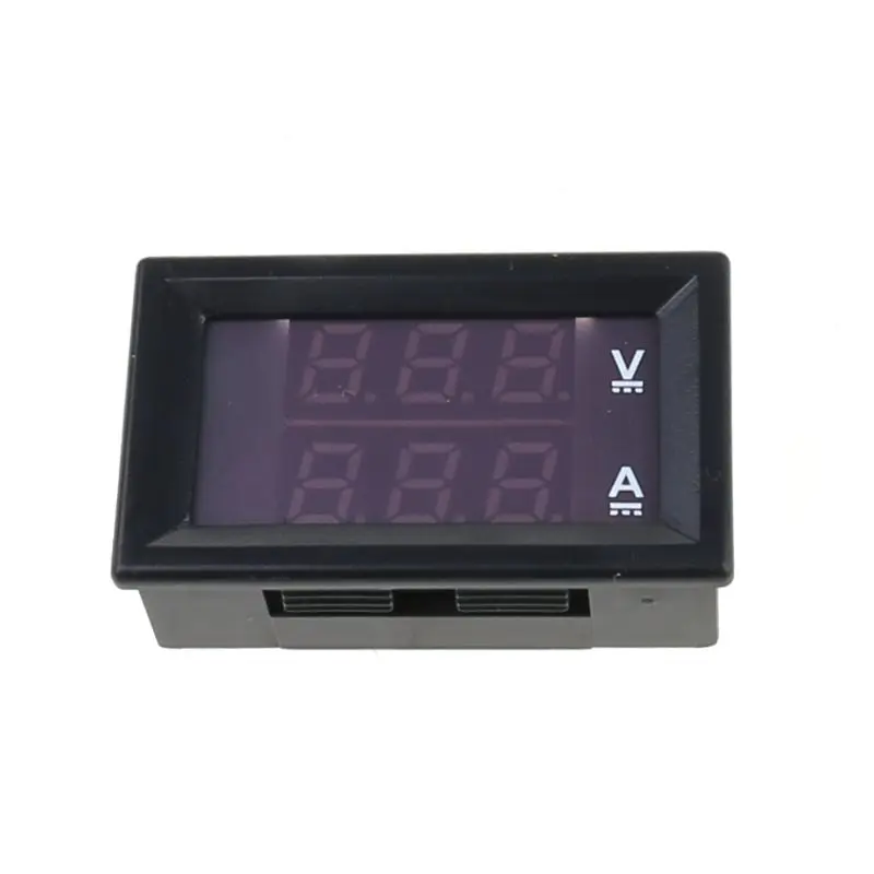 2020 Новый светодиодный Ампер Двойной Цифровой Вольтметр Манометр 0 28 ''DC 100 в 10A