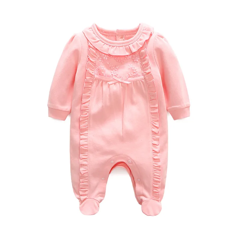 mode 7 girl romper Одежда для новорожденных комплект с длинными рукавами на зиму, осень и весну, Комбинезоны на возраст от 0 до 3 месяцев, вязаные комбинезоны в клетку, Вязаная хлопковая одежда шапка - Цвет: mode 7 girl romper