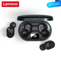 noise reduction lenovo xt91 true wireless earphone with mic waterproof earbuds in ear bass headphones fone bluetooth headset