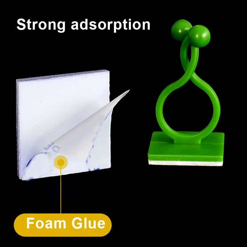 Невидимый настенный зажим из ротанга невидимый Настенный Липкий крючок для