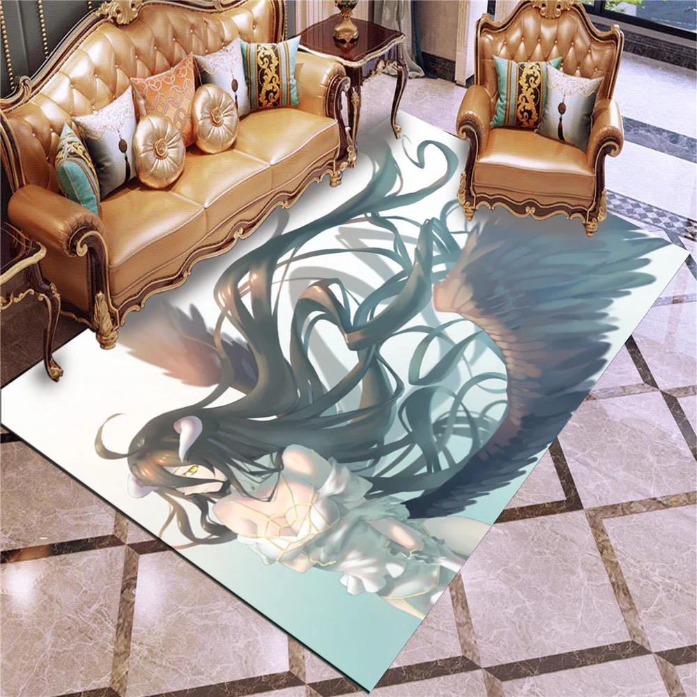 3D-печать Япония искусственная кожа мультяшный деревянный напольный ковер для