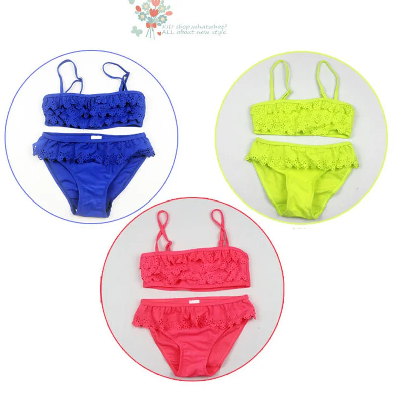 FAVSPORTS 2 предмета купальник для девочек детский детское бикини Infantil 2020 новый