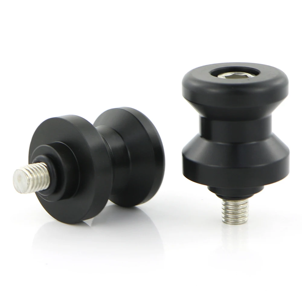 

For Kawasaki Ninja 250R EX250 Ninja 250 Ninja 300R Ninja 400R Ninja 500 EX500 ZZR600 Versys 650 10mm Swing Arm Stands Bobbins