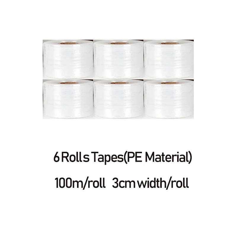 6pcs rolls Инструмент для прививки фруктовых деревьев садовые секаторы ножницы для бонсая инструменты для обрезки клинок качественные садовые инструменты цена - Цвет: 6pcs rolls