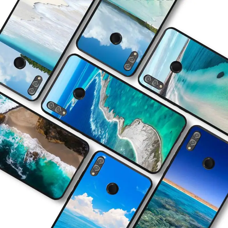 

Sea blue Sky beach Phone Case For Huawei honor 10Lite 10i 20 8x 10 for Honor 9lite 9xpro Back Coque