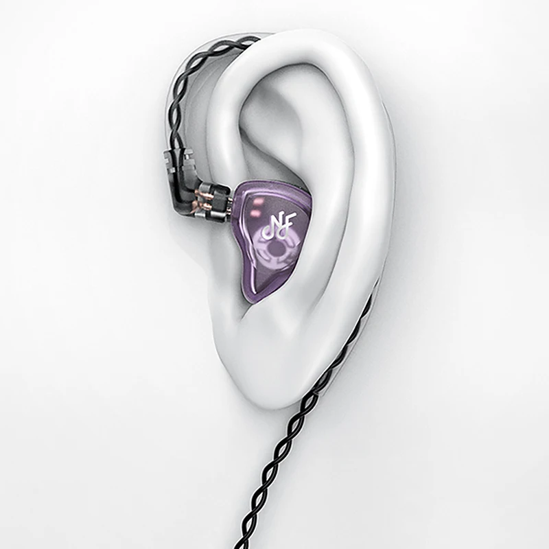 NF аудио NA2 двойной полости динамический In-ear монитор IEM с 2 Pin 0 78 мм Съемный кабель