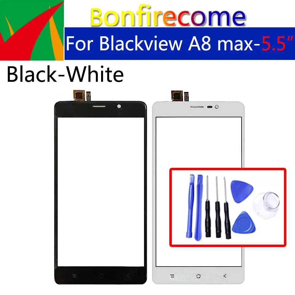 Для Blackview A8 max Сенсорная панель Сенсорный экран дигитайзер сенсор Замена
