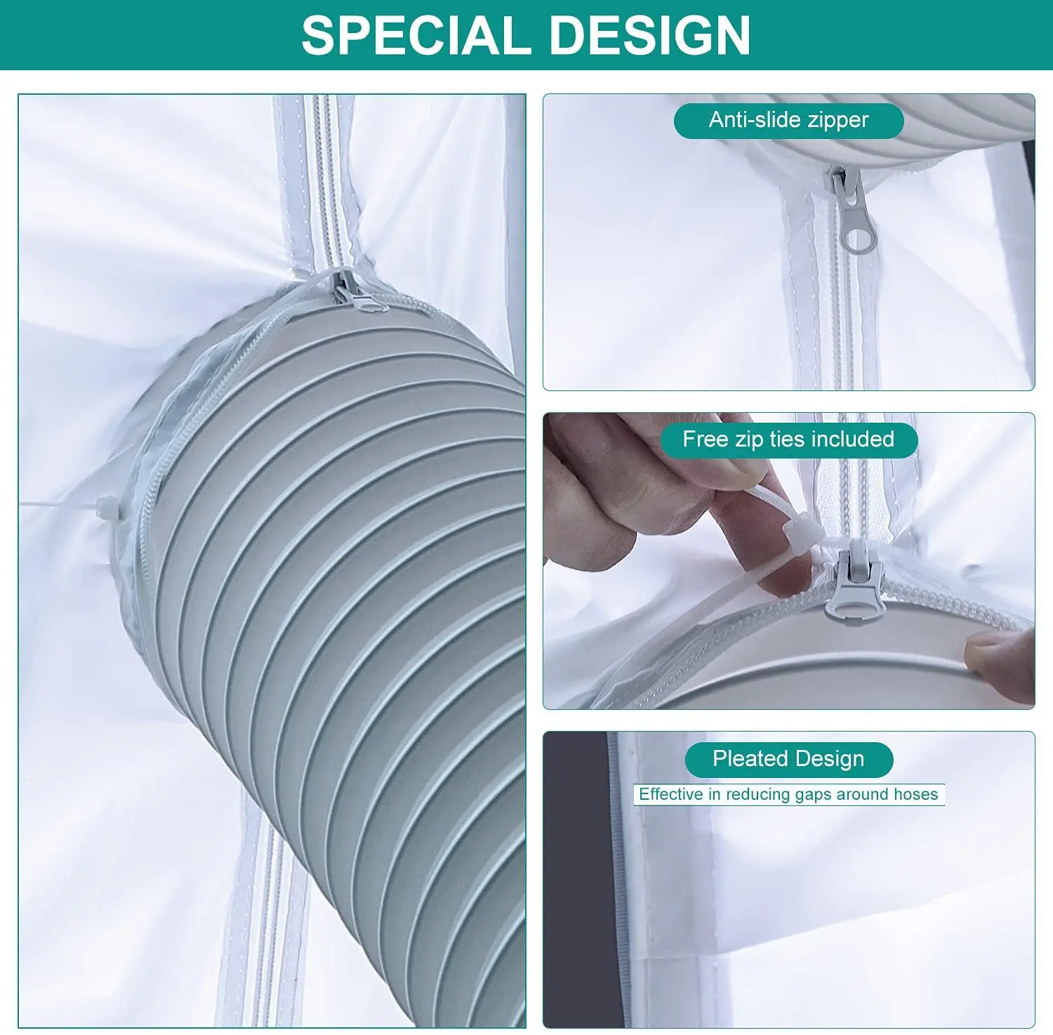 

New mobile air conditioner soft cloth baffle, sliding door and window sealing cloth, air outlet and windshield sealing cloth