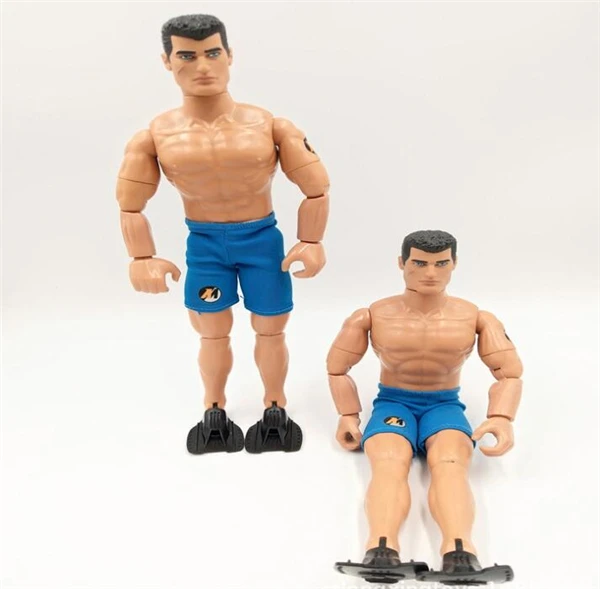 Кукла шарнирная редкая для мальчиков подвижная игрушка дайвинга с 11 суставами