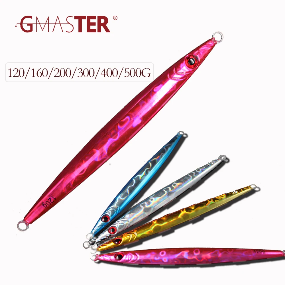 GMASTER быстрое джиггинг Lure300g400g500g свинцовый джиг сильный свет и искусственная