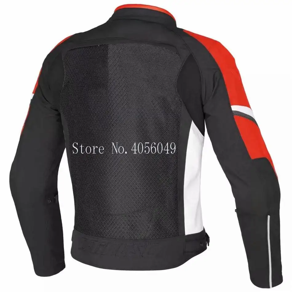 

Dain Motorcycle Summer Mesh Riding Jacket for Moto Breathable Racing Jacket with Protectors without Lining