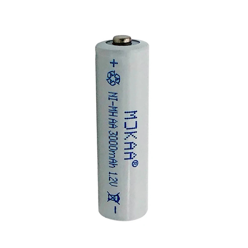 MJKAA 8 шт. AA 1,2 V Ni-MH 3000mAh батарея 2A перезаряжаемые батареи для дистанционного управления игрушки светодиодный свет