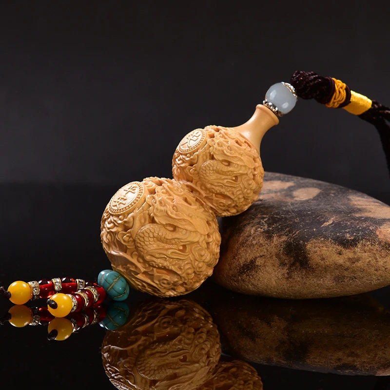 Деревянные фэн шуй Тыква украшения аксессуары шикарная скульптура Heykel Knutselen