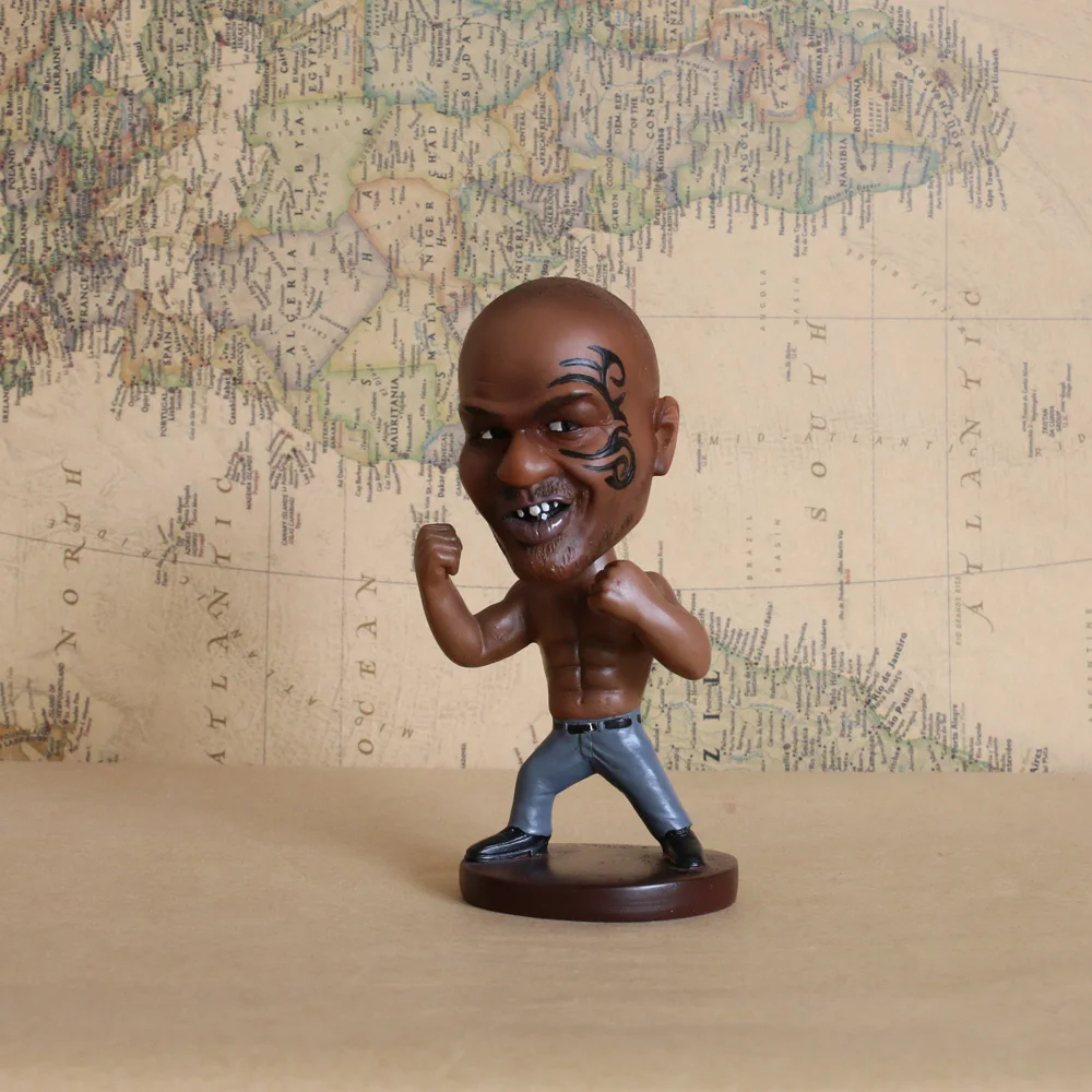 Модная статуя знаменитого актера боксера Майка Тайсона боксерская чемпионская