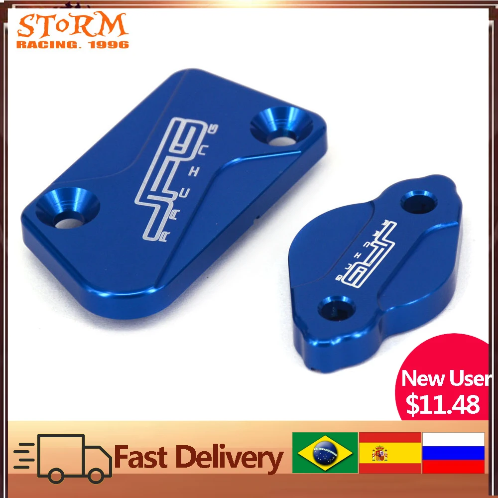 Передняя и задняя крышка тормозной жидкости для YAMAHA YZ125 YZ250 YZ450F YZF450 08 17 YZ250F YZF250 07 2017
