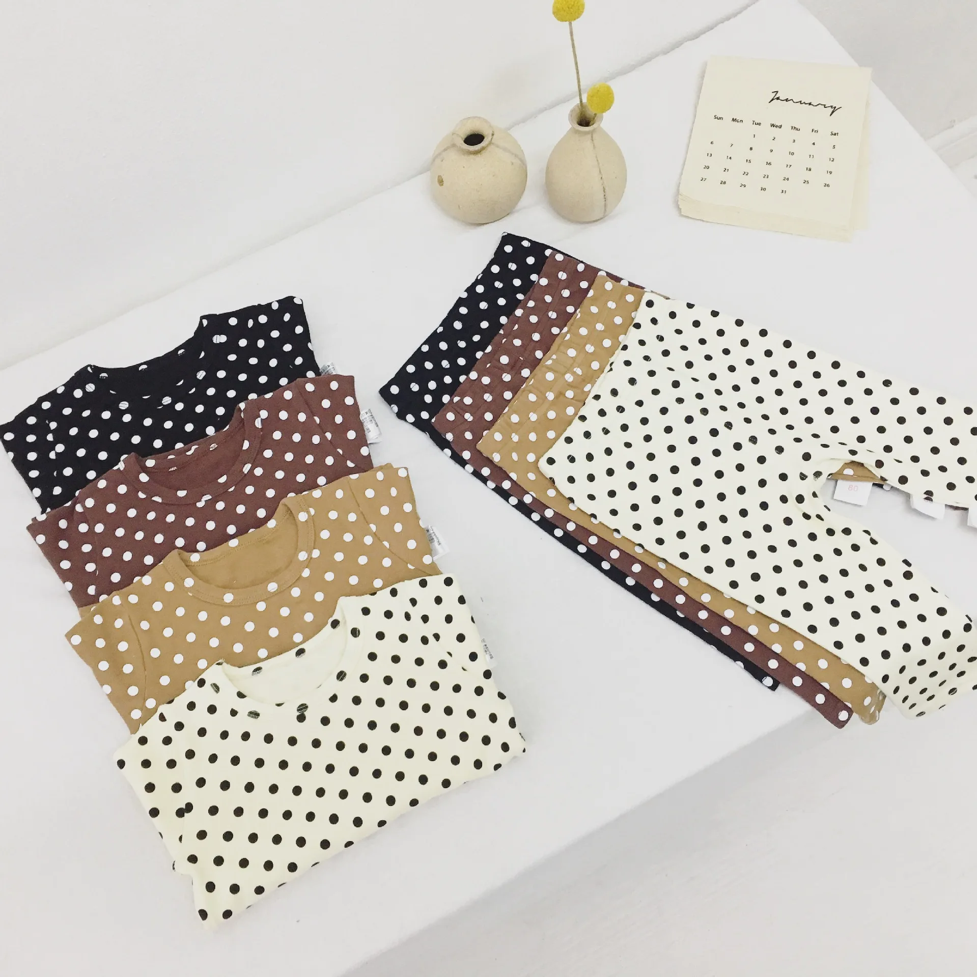 Пижамный комплект для маленьких мальчиков и девочек из 2 предметов 100% хлопок