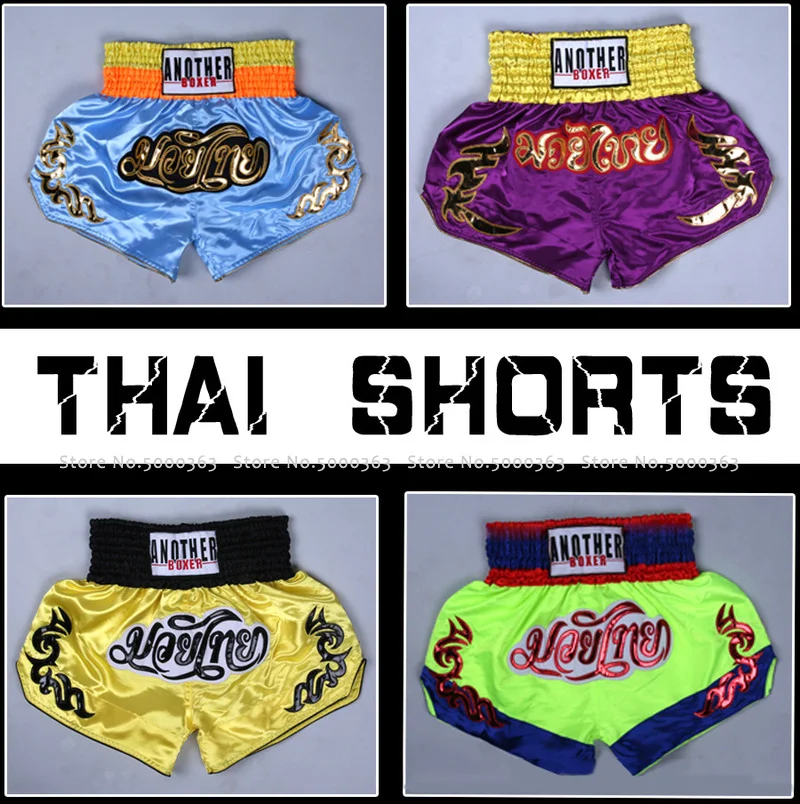 ММА кикбоксинг мужские и женские Муай Тай шорты для мальчиков девочек Bjj детей