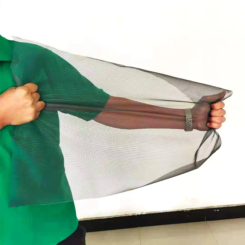 

Summer Magnetic Curtains Screen Mesh On The Door Clamp Anti Fly Insect Door Mesh Automatic Closing Size Can be Customized