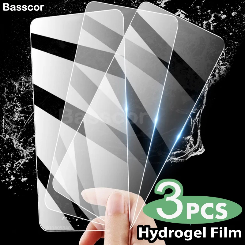 3 шт. гидрогелевая пленка защитная экрана для на ксиоми Poco M3 F2 F1 X3 NFC F3 Pro про