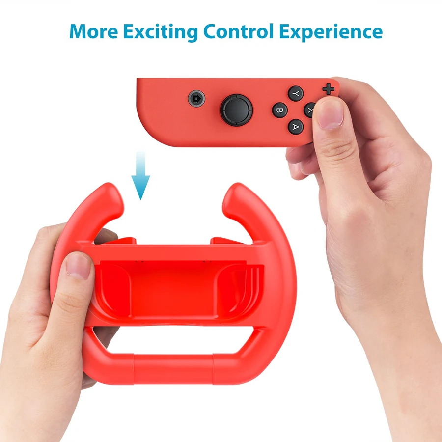 Рулевое колесо Nintendo Switch рулевое подставка Joycon Гоночное N игровой контроллер