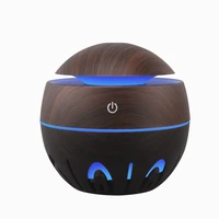 130ml wood air humidifier electric ultrasonic aroma diffuser essential oil aromatherapy cool mist maker usb humidifier for home