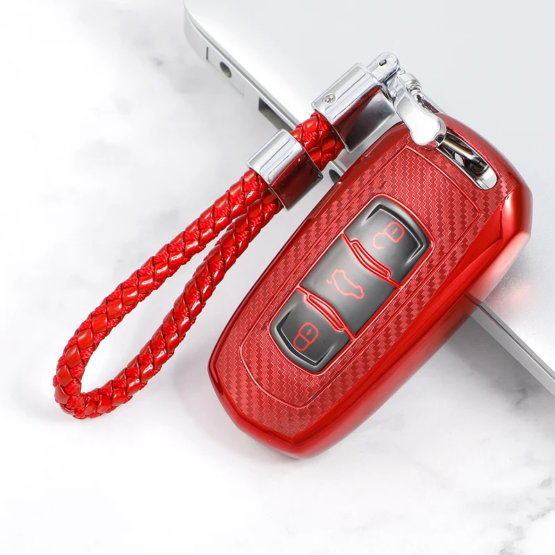 

Car Remote Key Case Cover Bag Shell Fob Keychain for Geely Atlas Boyue NL3 EX7 Emgrand X7 Borui SUV GT GC9 Protector