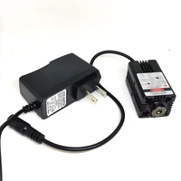 focusable 200mw 650nm 660nm dot red point laser diode module w focus dot head 5v power adapter
