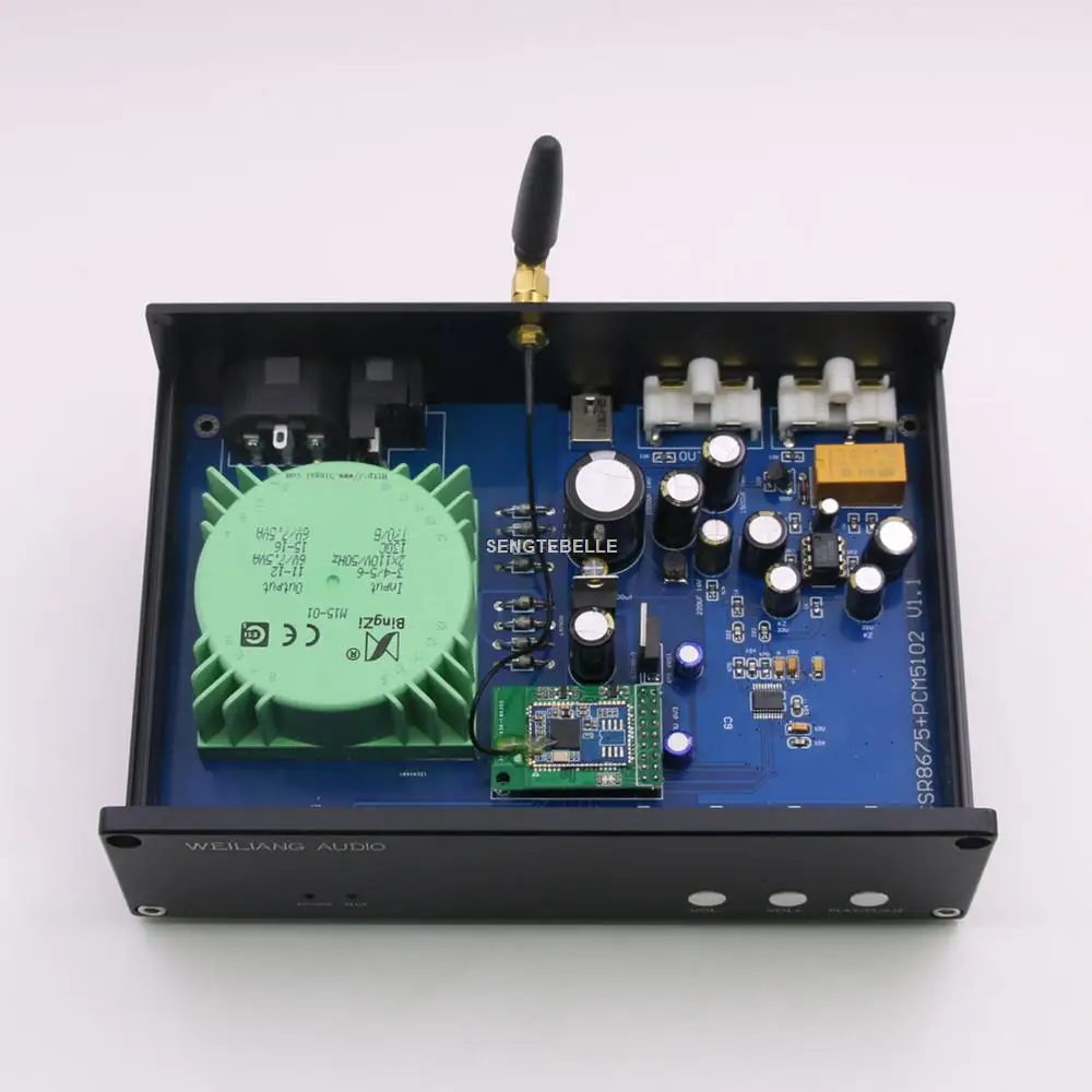 Готовый CSR8675 Bluetooth 5 0 приемник аудио декодер независимый PCM5102 DAC | Электроника