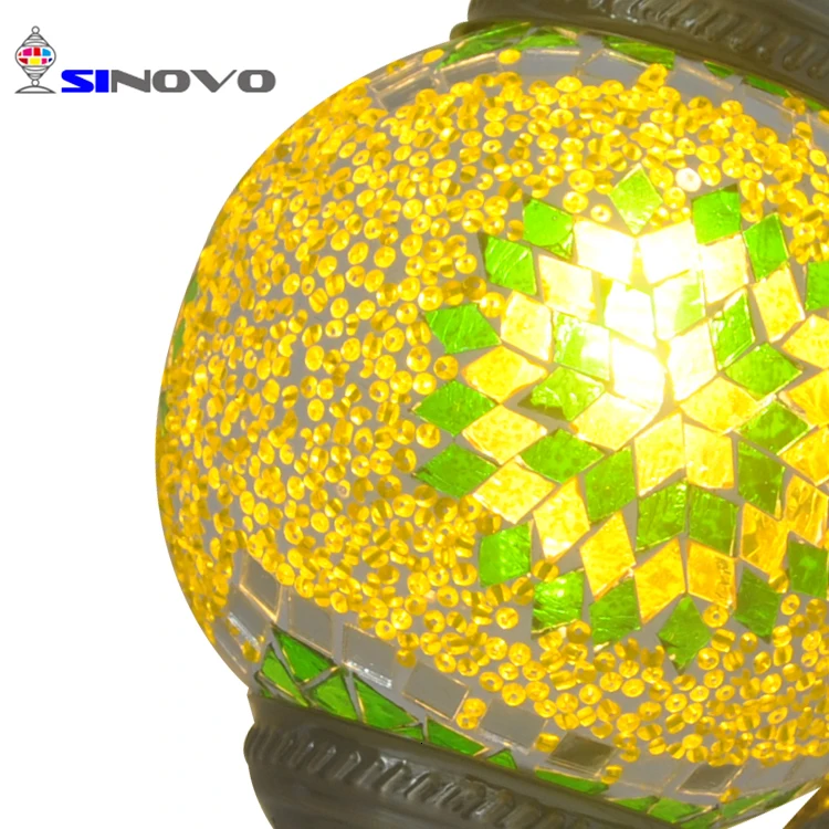 Современный антикварный дизайн спальни освещение причудливая мозаика стекло