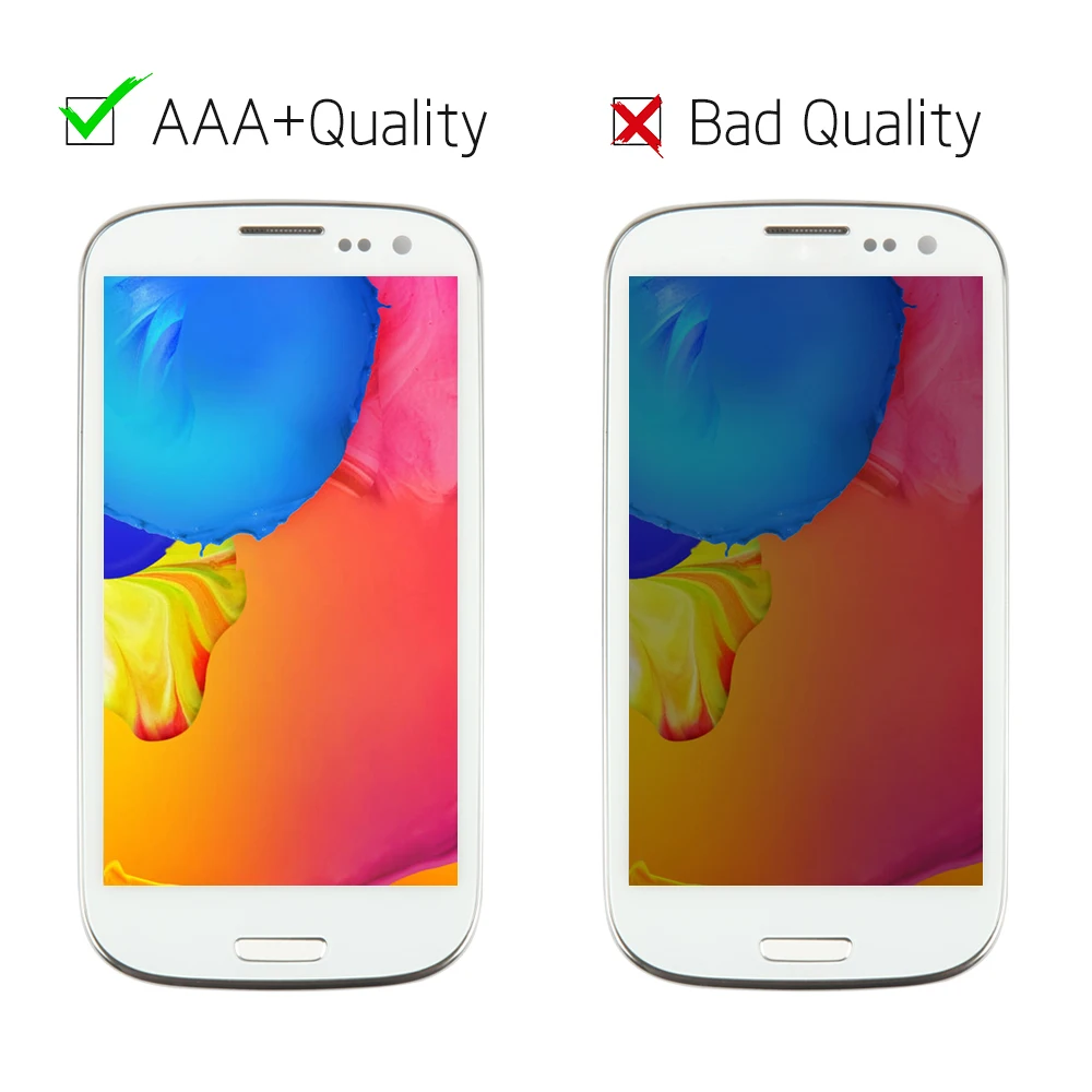 Для Samsung Galaxy S3 Neo ЖК-дисплей сенсорный экран дигитайзер для SAMSUNG I9300i I9308i I9301i