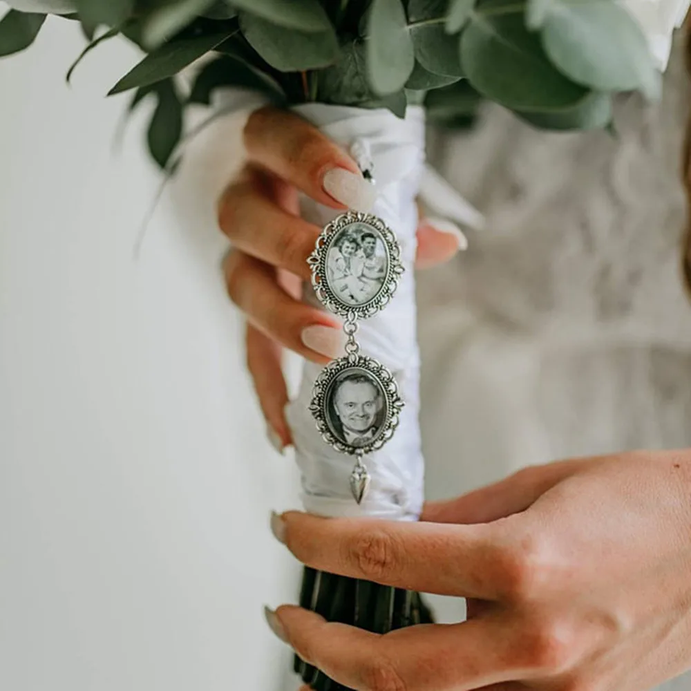 Индивидуальные подвески для фотографий букетов подвеска букета с фотографиями и