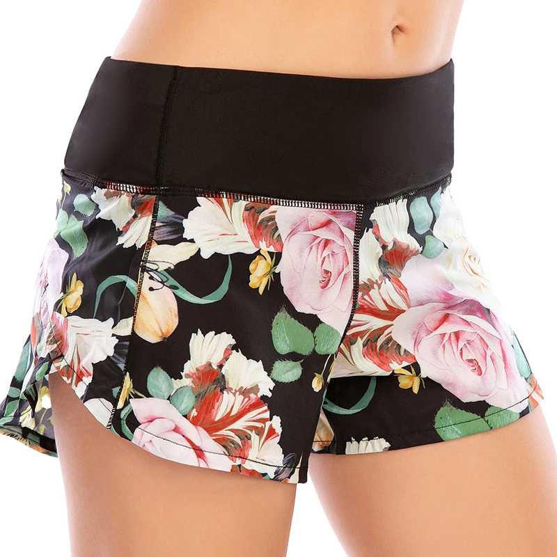 

Quick-drying Yoga Shorts Women Fitness Pants Anti-glare Lining Sports Running Training Zipper Fitness Yoga Shorts Women