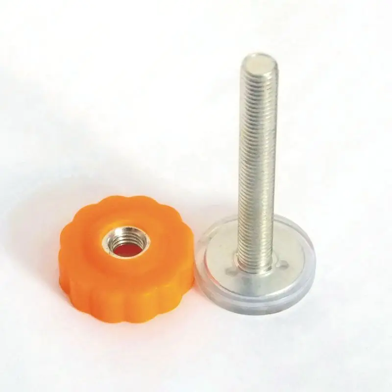 

C5AA Baby Safety Stairs Gate Screws/Bolts with Locking Nut Spare Part Accessorie 4pcs