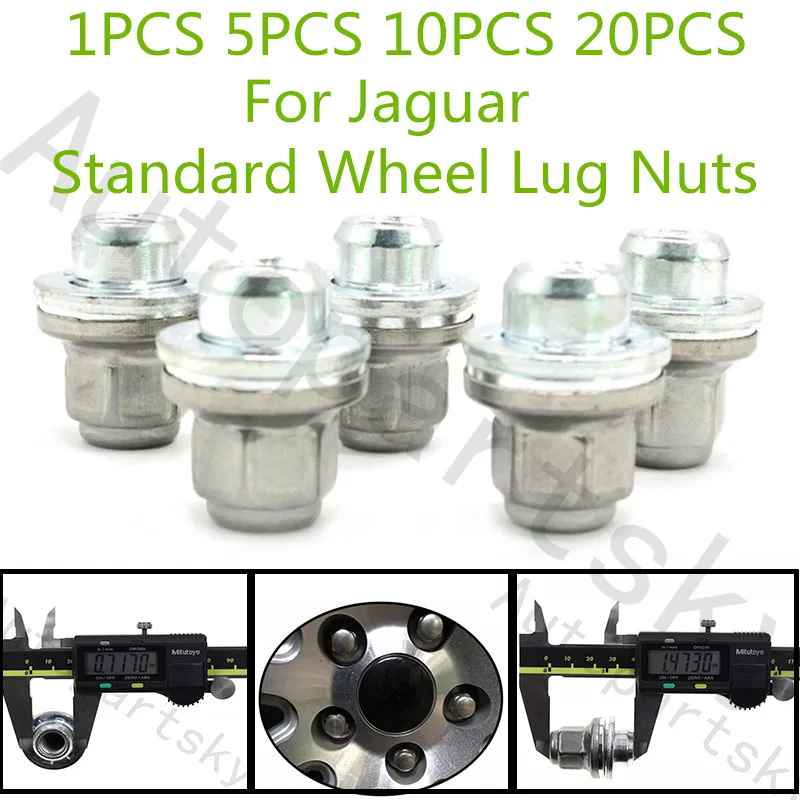 1 шт. 5 10 20 высококачественные стандартные гайки C2C35294010 для Jaguar s типа X type XJ XJR XF 1999