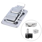 Хромированная защелка-тумблер из нержавеющей стали для нагрудного ящика, чехол, застежка для инструмента, фитинг для шкафа, застежка ремня, пряжка, фурнитура, 1 шт.