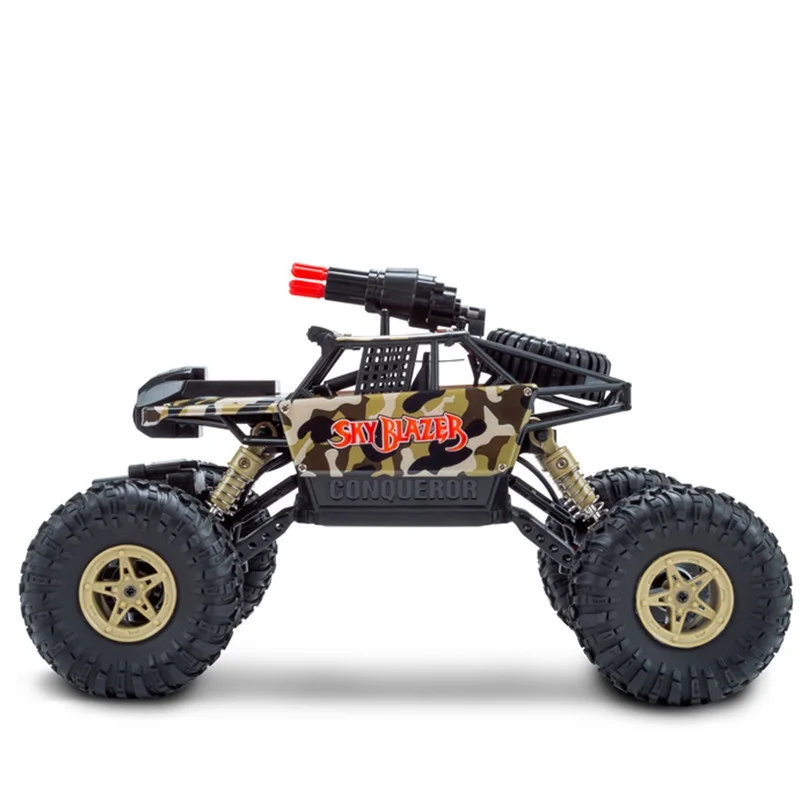 WLtoy RC автомобиль 4WD с камерой Wi Fi передача изображения запуск ракеты багги