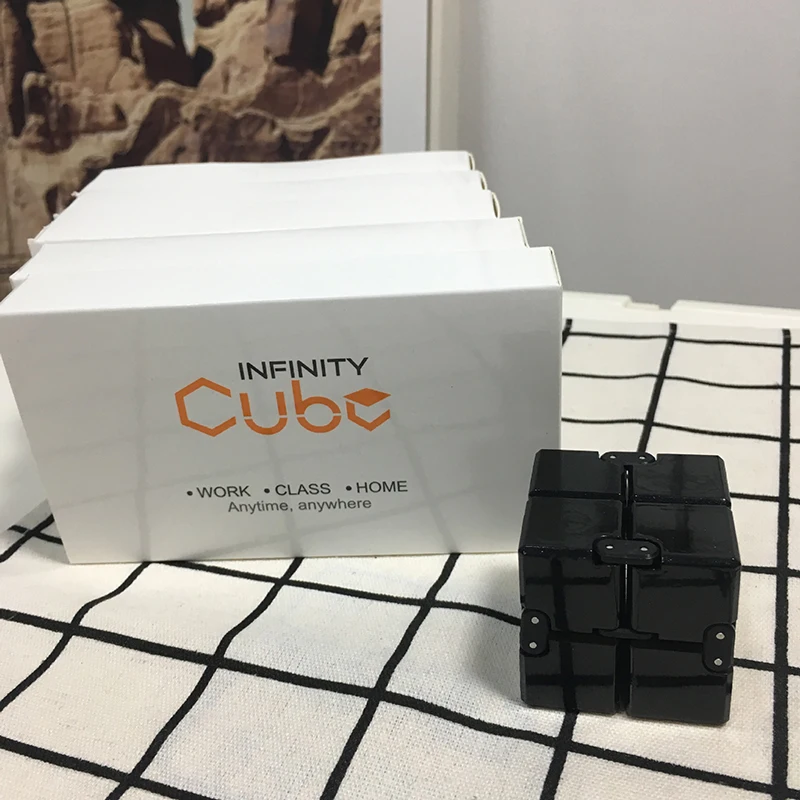 

Infinite Cube Toys Relieving Stress Anxiety Suitable Children Adult Decompression Toys Stress Reliever Toys Desk Toy Cube Toy