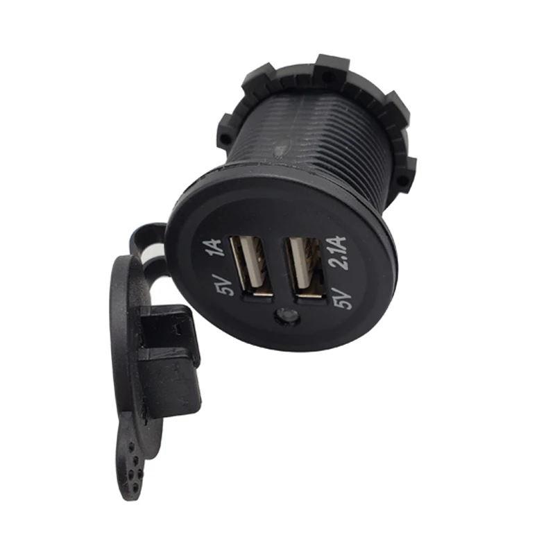 3.1A двойной USB порт автомобильное зарядное устройство Прикуриватель разъем для