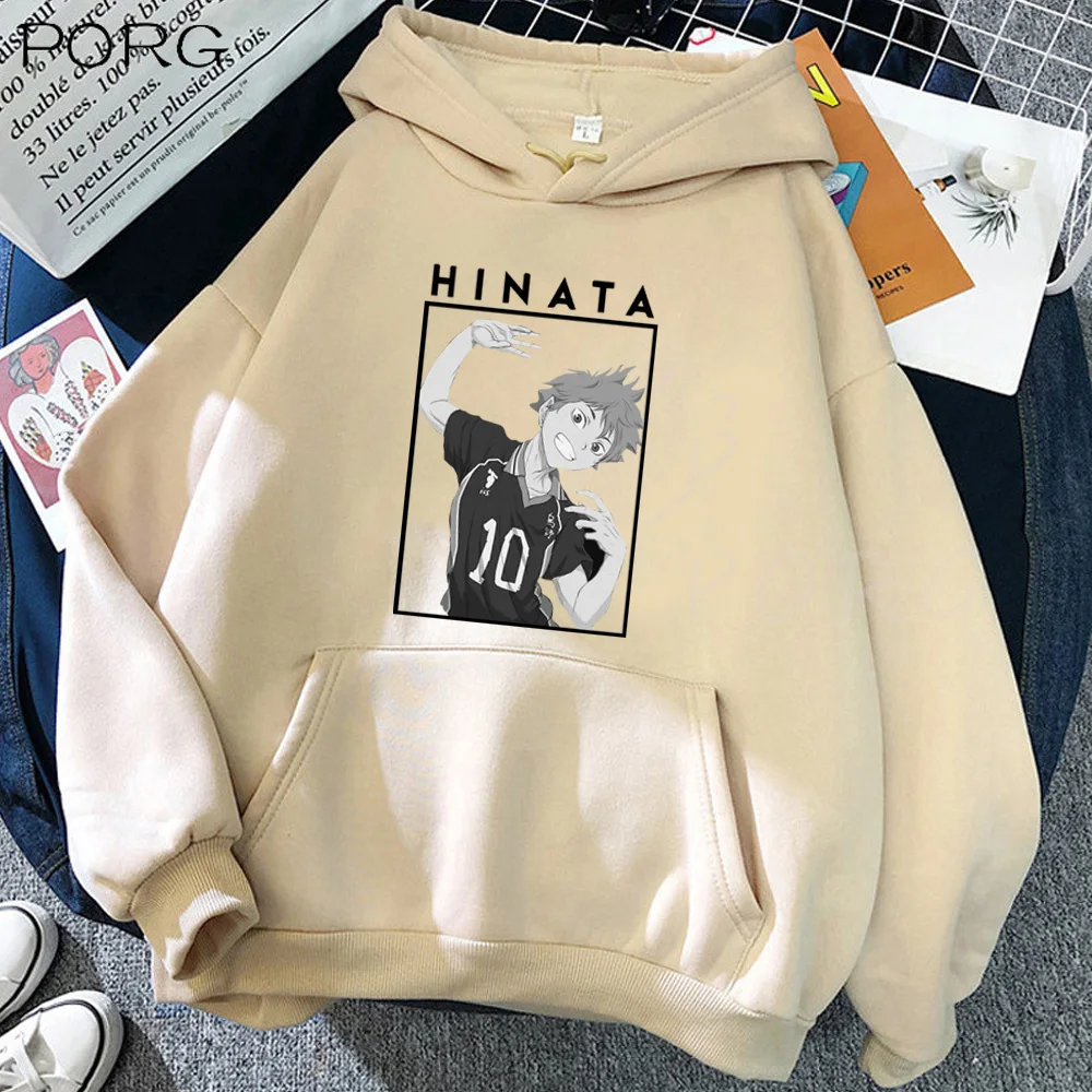 

Толстовка с капюшоном в стиле Аниме Haikyuu, пуловеры в стиле хип-хоп, осенняя мужская одежда с длинными рукавами