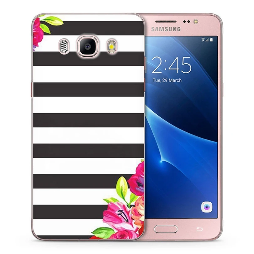 Красный белый полосатый любовь фон серии для Samsung Galaxy A3 A5 2015 2016 2017 A30 A50 Мягкий ТПУ