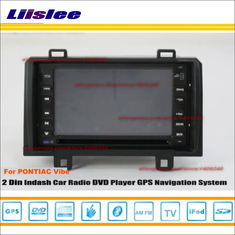 Для Pontiac Vibe радио аудио стерео CD DVD плеер HD экран GPS навигация Мультимедийная