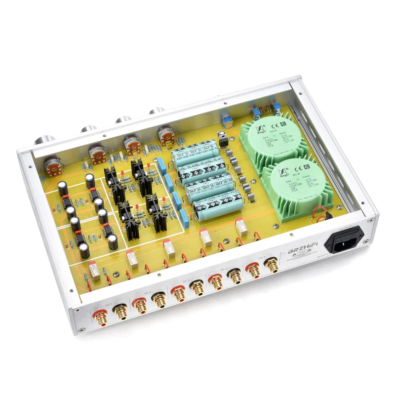 Best amplifier Tone tune preamplifier for hifi audio FV-2020 OP AMP preamp LME49710 JRC5534 AD797 OPA627BP MUSES03 | Электроника