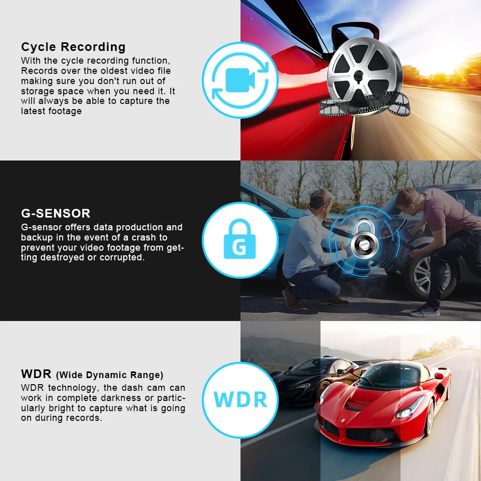 Ruccess 3 в 1 радар Dvr FHD 1296P Встроенный gps автомобильный Детектор двойной объектив Автомобильная камера Анти радар детектор русская Speedcam