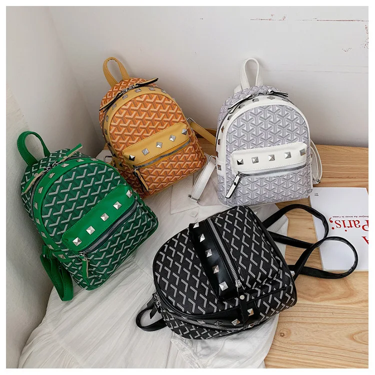 Маленький женский рюкзак из искусственной кожи для девочек школьные сумки