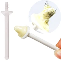 20pcs 50pcs beauty accessories tools remove nose hair pp stick nose hair ceromel unhaired butter bean nose hair wax stick
