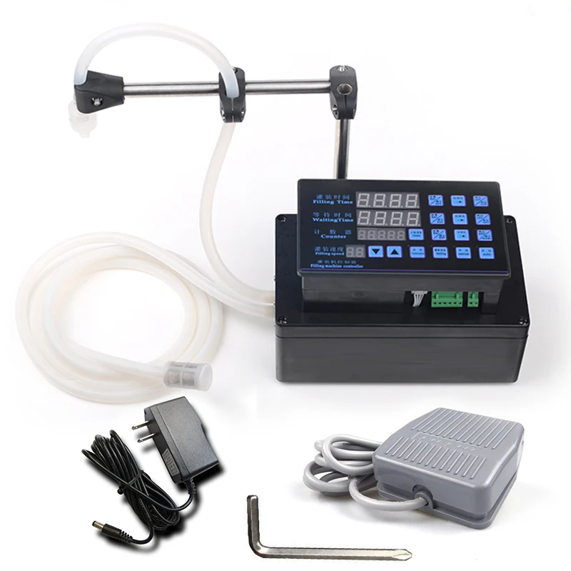 Электрическая машина для розлива жидкостей мини бутилированный наполнитель