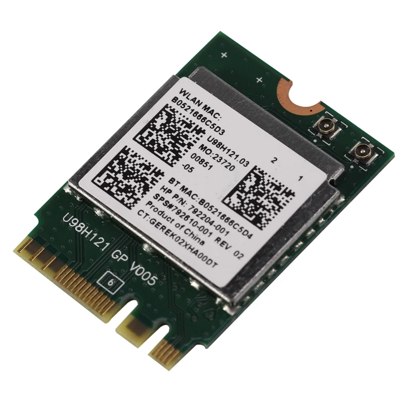 Беспроводной адаптер для Realtek RTL8723BE 802.11N WiFi карта Bluetooth 4 0 NGFF SPS 843338-001 300 Мбит/с |