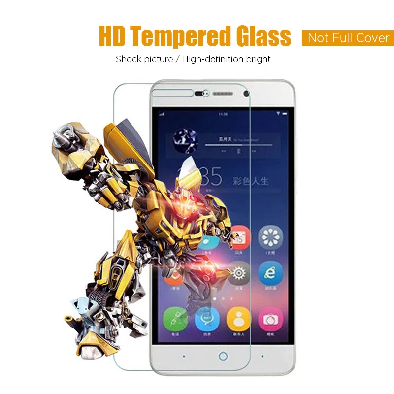 1/2 шт. закаленное стекло для ZTE Blade V8 Mini V7 Lite Защитное Max V6 V18 Защита от царапин HD