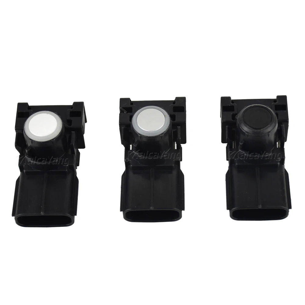 Черный белый серебристый датчик контроля парковки PDC для системы помощи при