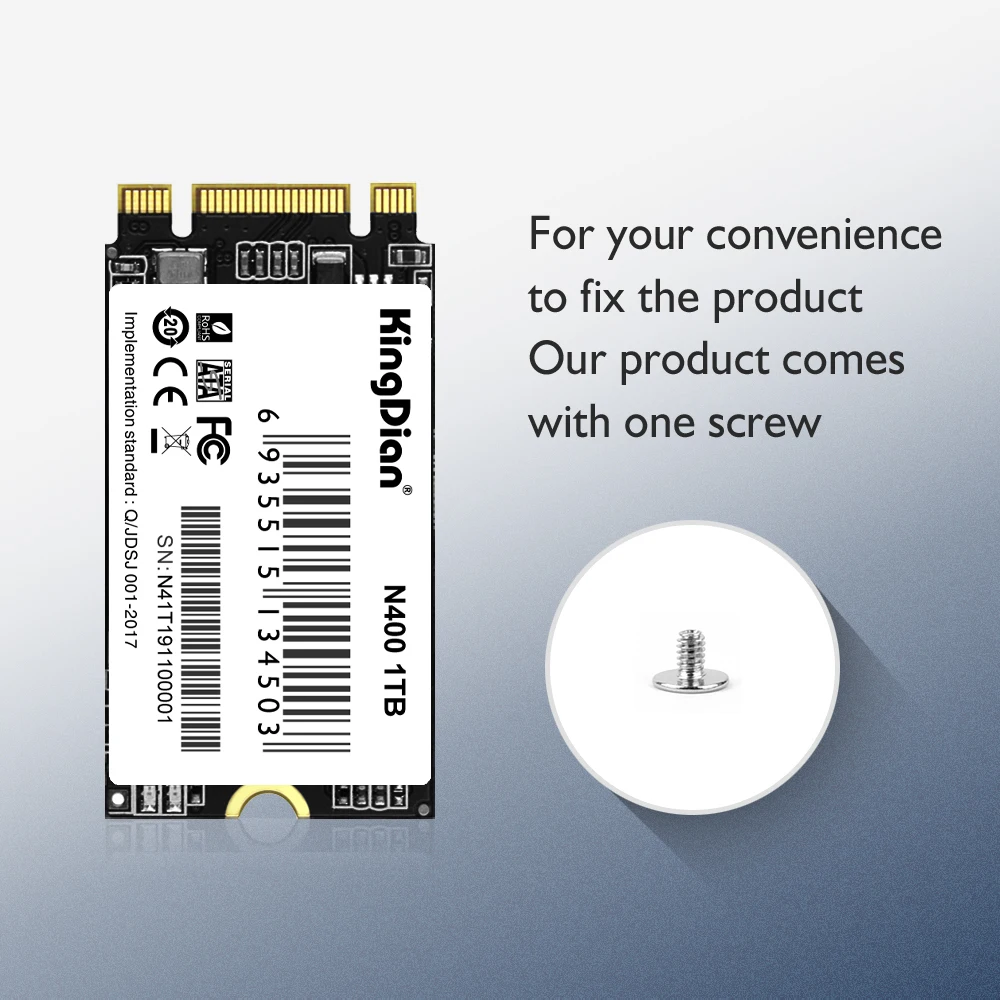 KingDian 32 ГБ 60 Гб 64 120 240 512 1 ТБ ssd m2 2242 NGFF M2 SSD жесткого диска SATA HDD мм жесткий диск для